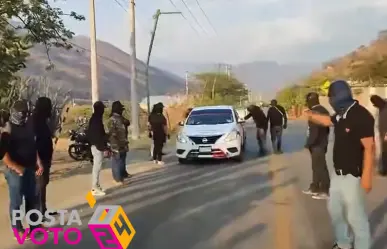 Encapuchados en Chiapas niegan montaje mediático