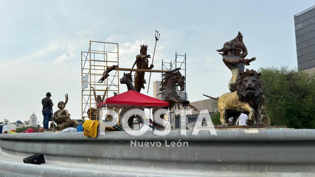 Restauran Fuente de Neptuno en Monterrey