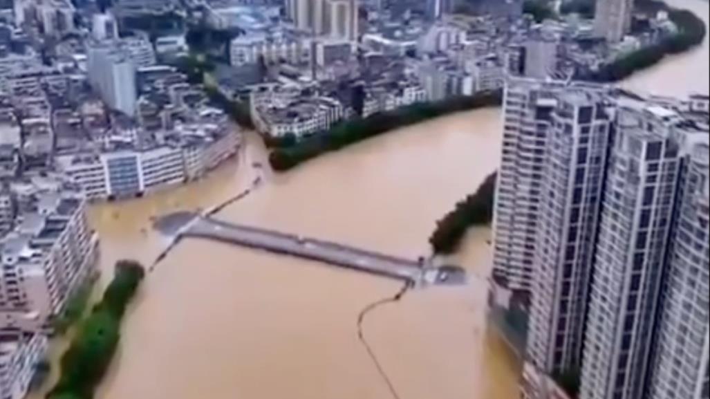 China: Lluvias e inundaciones incrementan número de muertos en el país, ya son 4