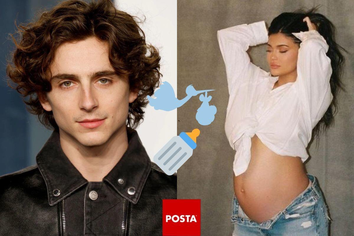 Kylie Jenner y Timothée. Foto tomada de: @tchalamet @kyliejenner