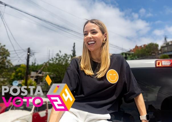 Aventaja Mariana Rodríguez con 10 puntos rumbo a la alcaldía de Monterrey
