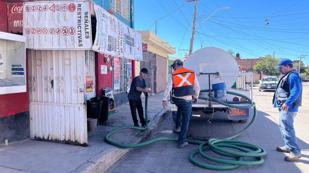 ¿Cuándo se restablecerá el agua potable en colonias del norte de la ciudad?