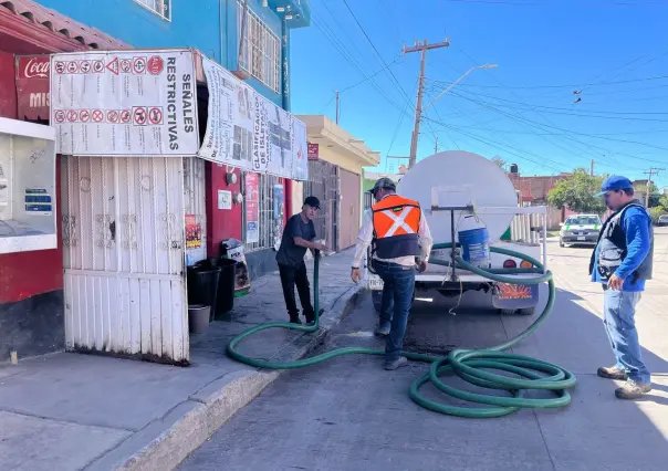 ¿Cuándo se restablecerá el agua potable en colonias del norte de la ciudad?