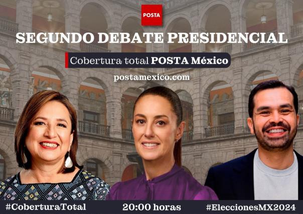 Segundo debate presidencial de México; ¿Dónde y cuándo será?