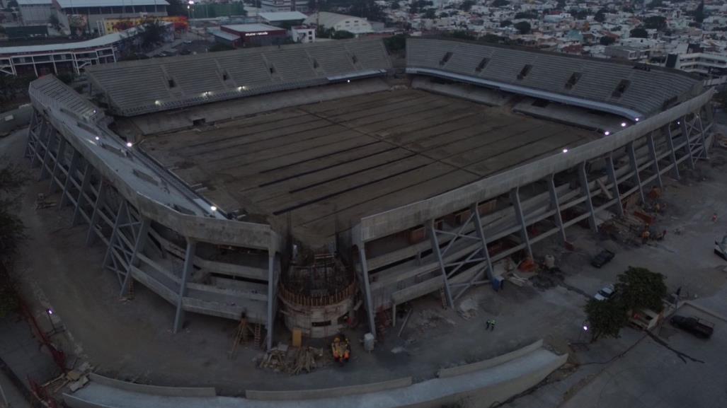 Gobernador de Veracruz busca revivir a los Tiburones Rojos, así luce su estadio