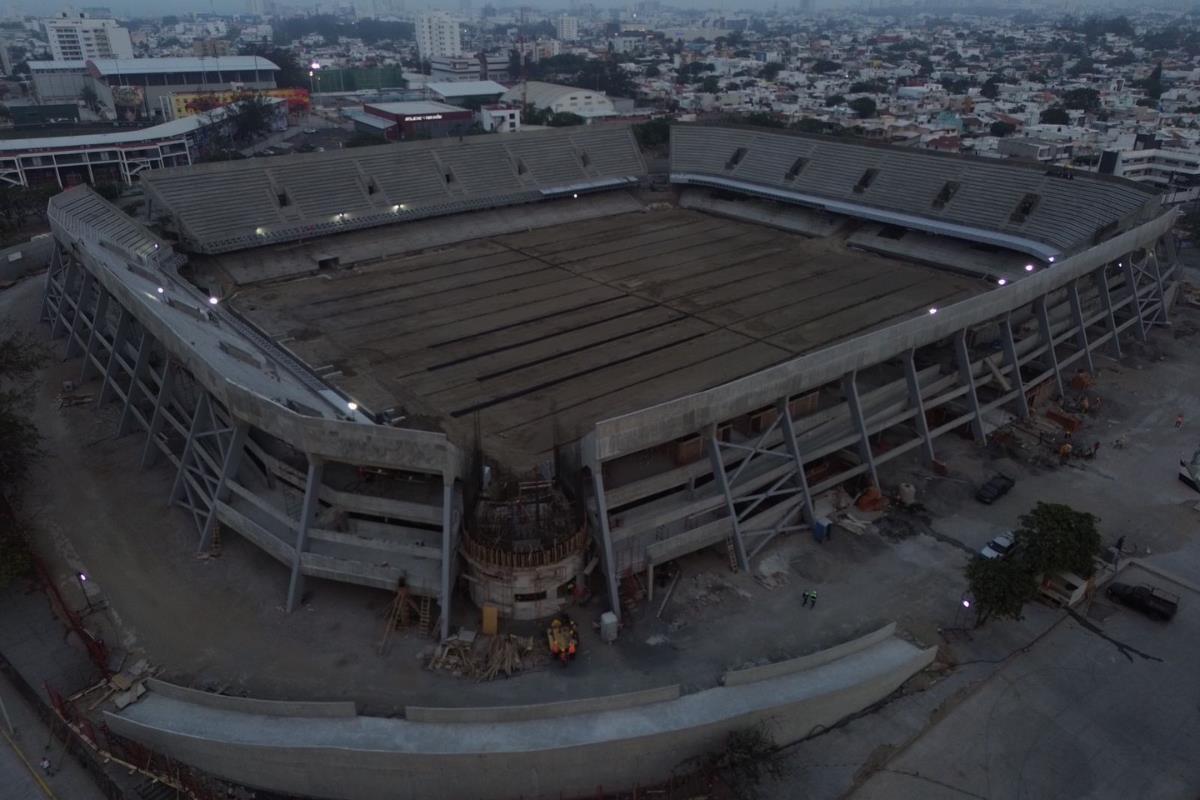 Estadio Luis Pirata Fuente, Foto: Facebook Cuitláhuac García Jiménez