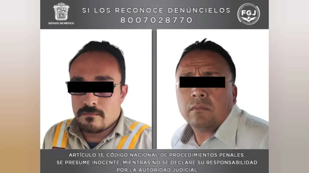 Detienen a dos probables extorsionadores haciéndose pasar por personal de la CFE