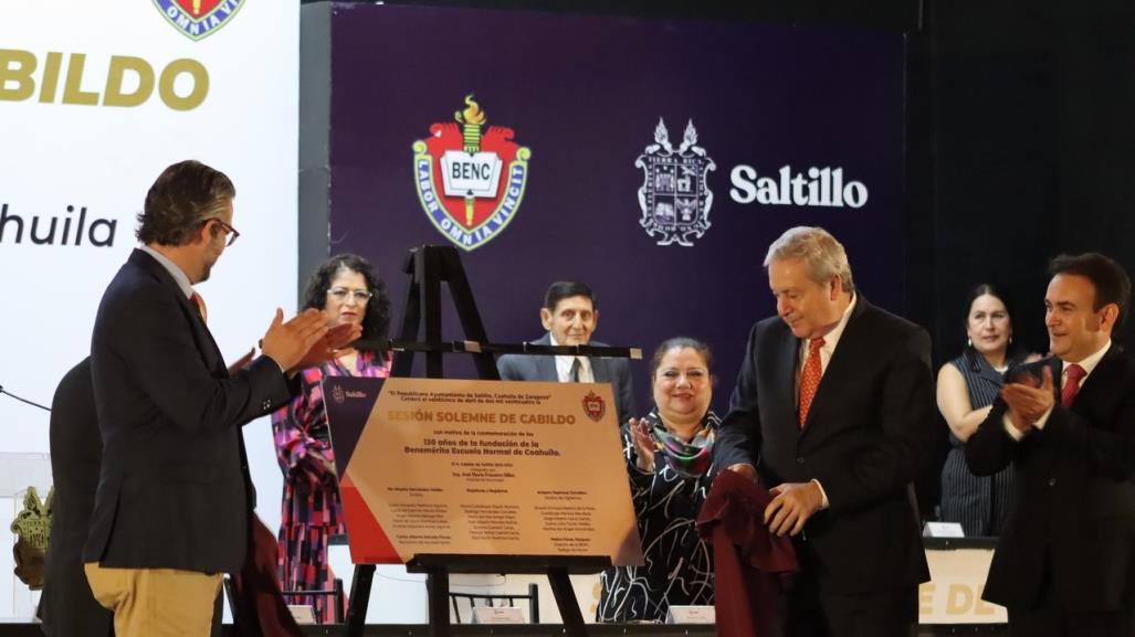 Festejan los 130 años de la Benemérita Escuela Normal de Coahuila