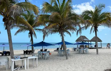 Corrientes marítimas impiden que el sargazo llegue a las costas de Yucatán