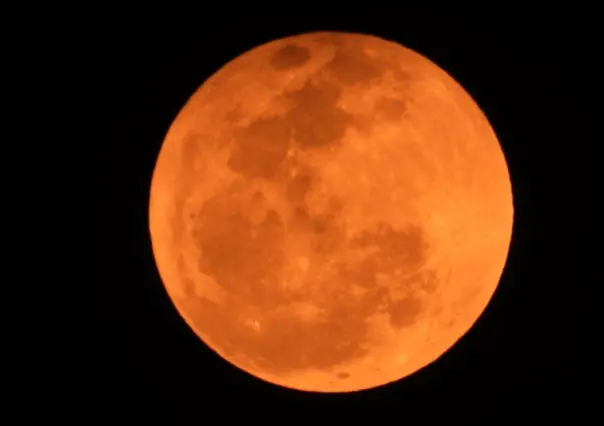 Así se vio la Luna llena en México