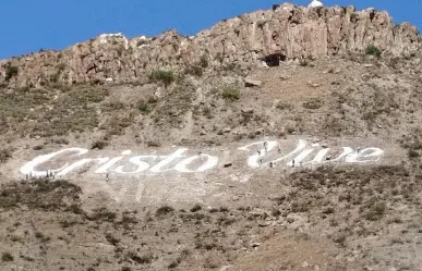 Dan ultimátum a Cristo Vive por modificación en la insignia del Cerro del Pueblo