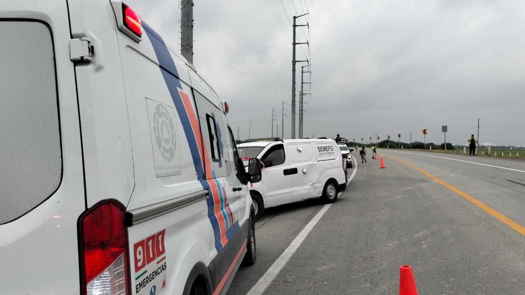 Accidente fatal en el Kilómetro 11 del Libramiento Sur en Reynosa