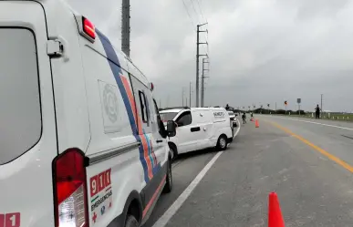 Accidente fatal en el Kilómetro 11 del Libramiento Sur en Reynosa