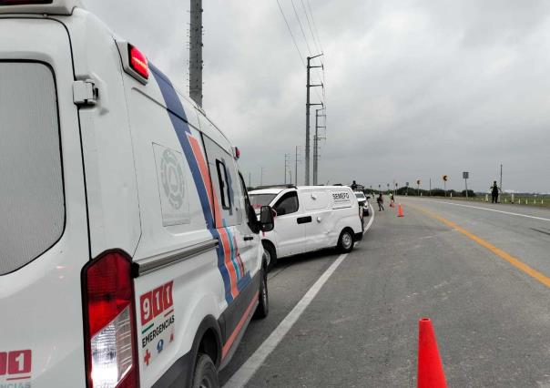 Accidente fatal en el Kilómetro 11 del Libramiento Sur en Reynosa