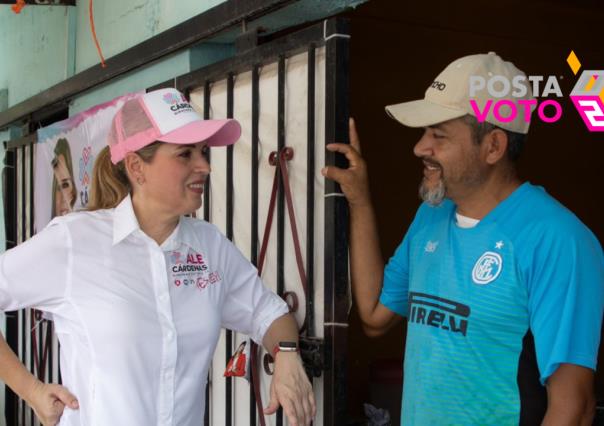 Reciben a Ale Cárdenas en la López Mateos