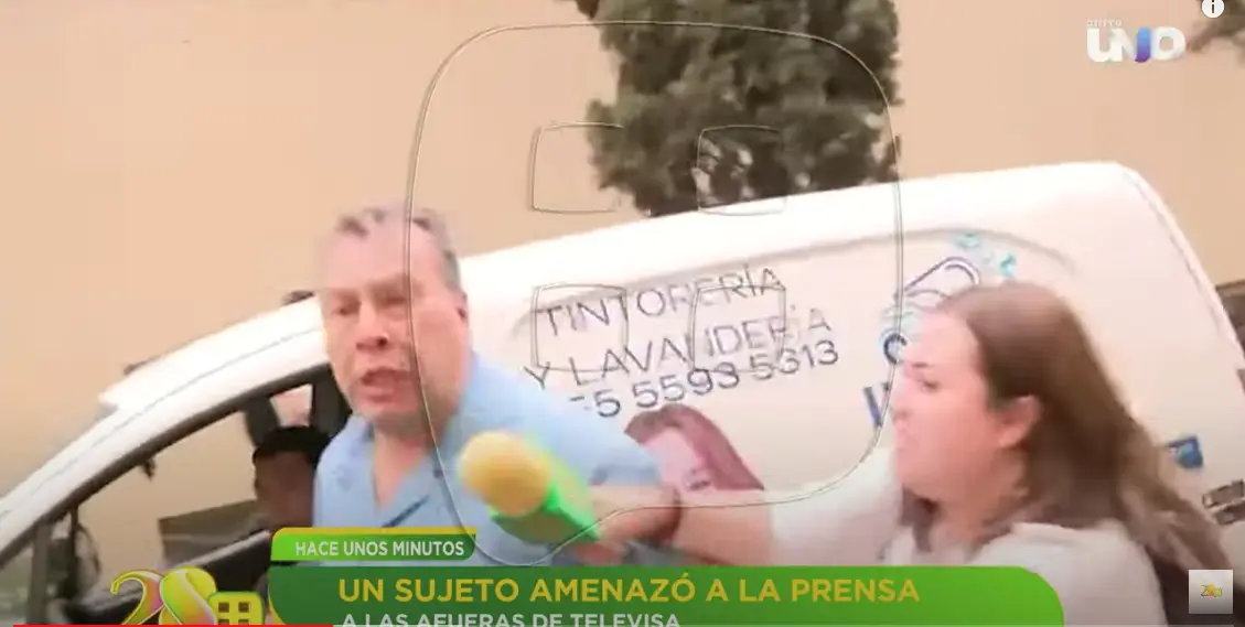 Denuncia Ventaneando agresión de reportera y camarógrafo afuera de Televisa