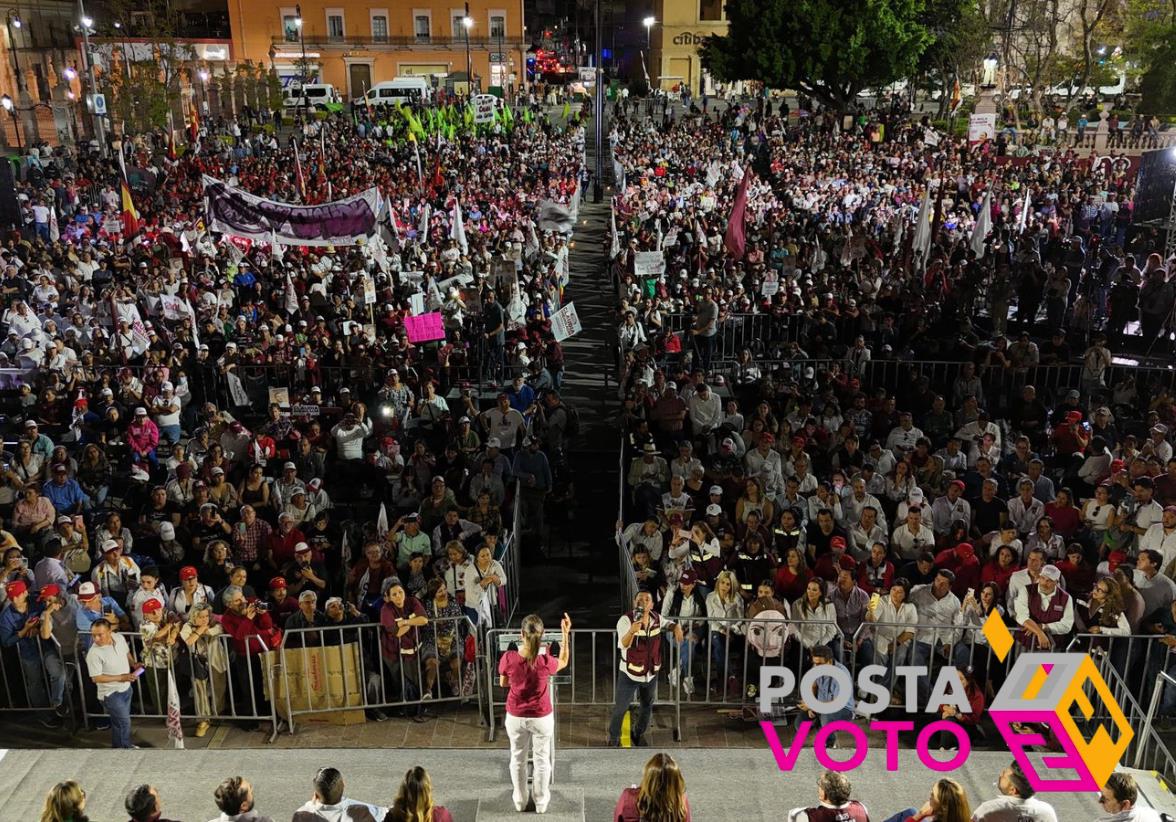 Durante su campaña, Claudia Sheinbaum, candidata de la coalición Sigamos Haciendo Historia, ha consolidado su presencia en México con más de 1.5 millones de encuentros con ciudadanos. Foto: Cortesía