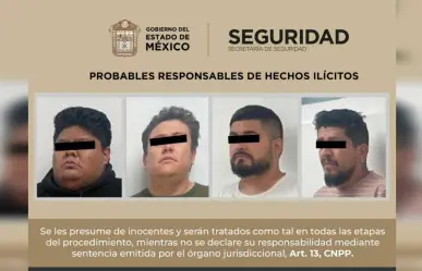 Evitan robo por 8 mdp a transporte de carga, detienen a cuatro