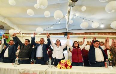 Inicia campaña Azucena Cisneros en Ecatepec con una hora de retraso