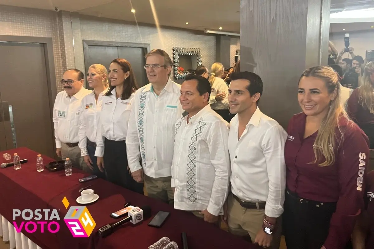 La bancada morenista de Yucatán se reunió en apoyo a Joaquín Díaz Foto: Patricia Euan