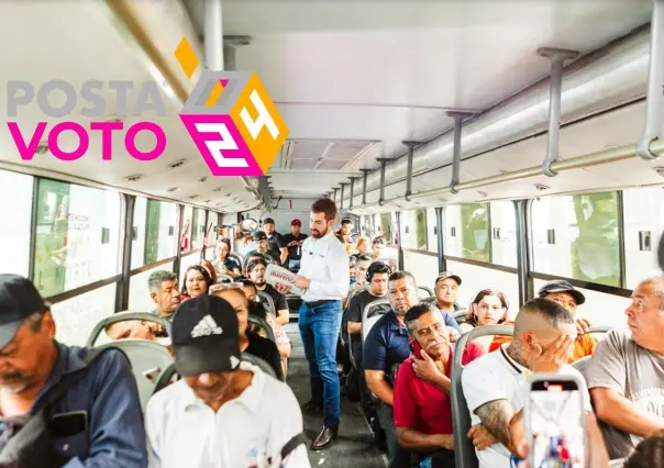 Mauricio Cantú se compromete a mejorar el transporte público en Monterrey