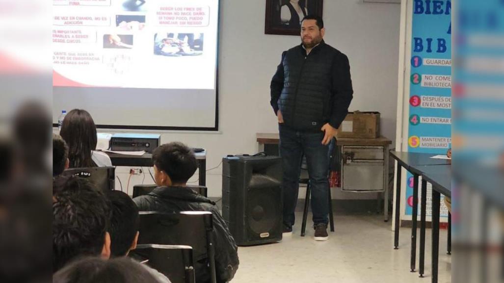 Llevan a cabo brigadas de salud mental y adicciones en escuelas de Tamaulipas