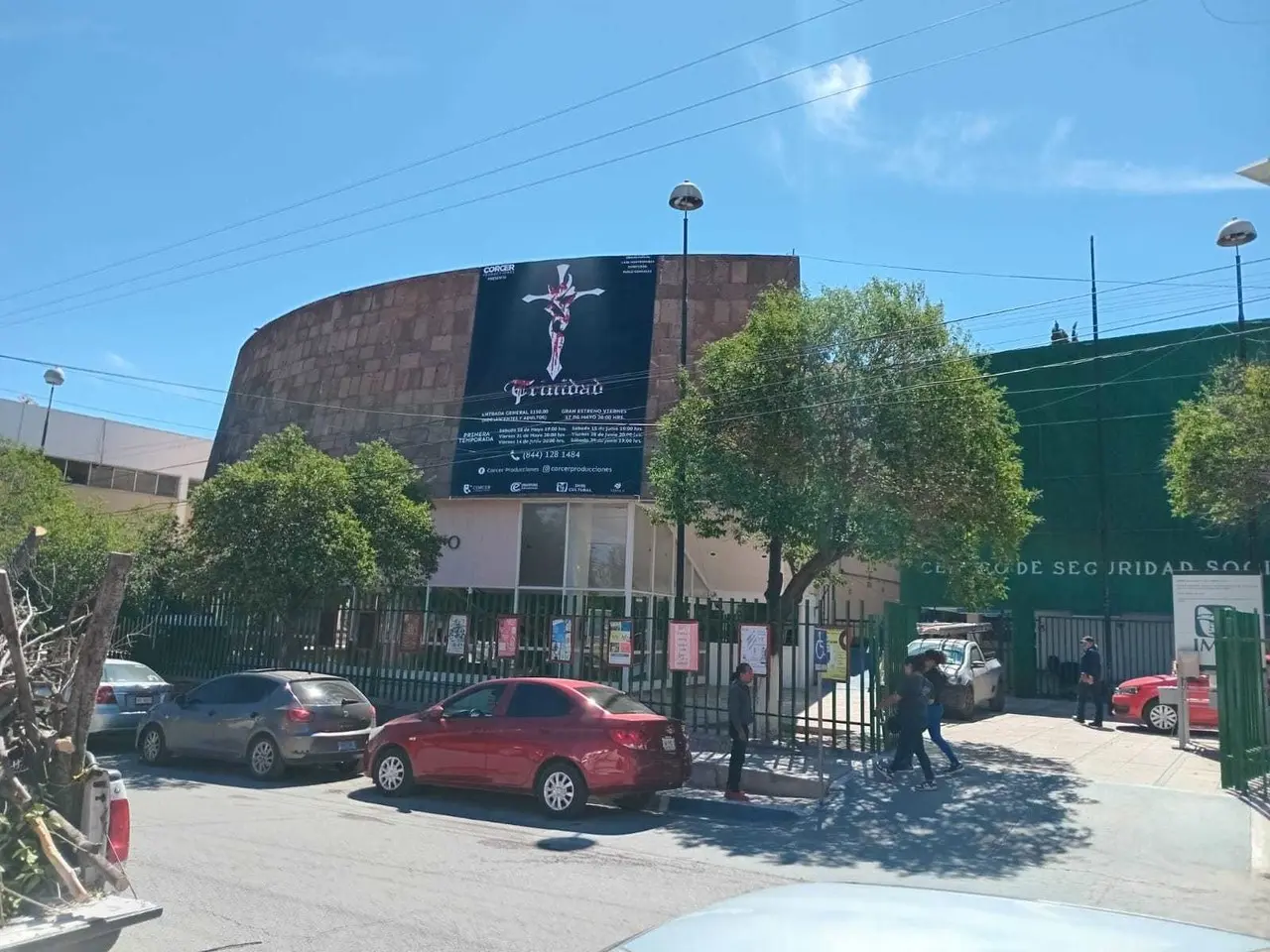 Teatro del IMSS. Foto de Pablo Dece.