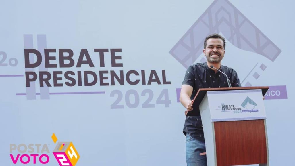 Termina Jorge Máynez ensayo para Segundo Debate Presidencial #Voto2024