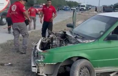 Mujer fallecida y tres heridos en accidente vial en Salinas Victoria