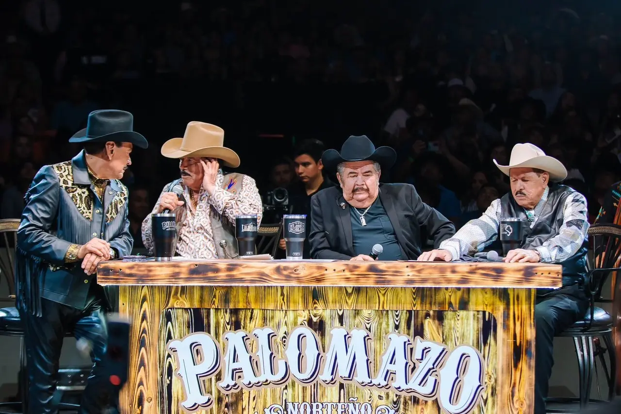 Lalo Mora, Eliseo Robles, Rosendo Cantú y Raúl Hernández en el Domo Care. Fotos: Cortesía SERCA Representaciones