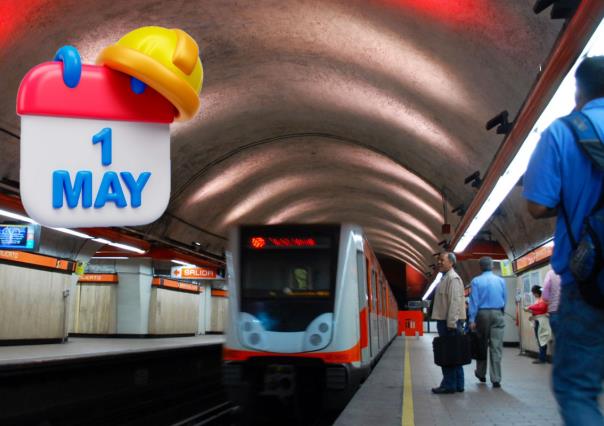 Por el Día del Trabajo: Descubre el horario especial del Metro