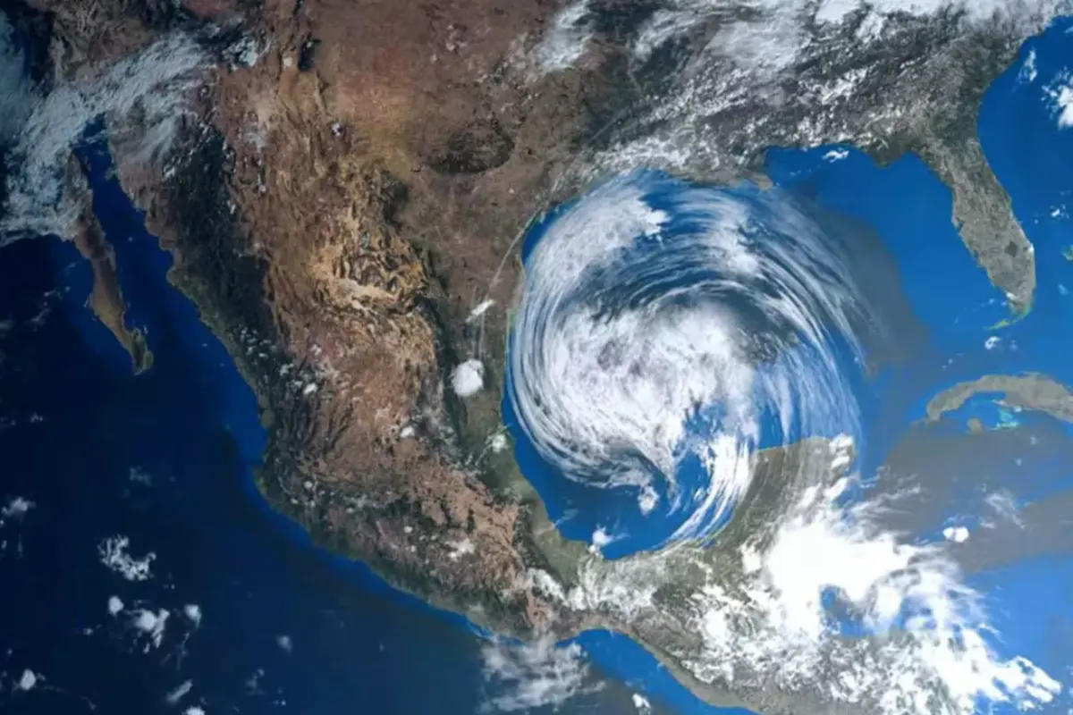 Huracán en el Golfo de México. Foto: Google.