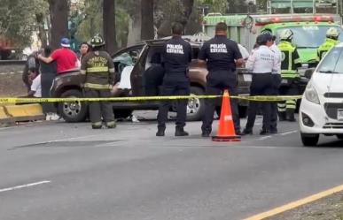 Tragedia en Paseo Tollocan, mueren tres personas en choque