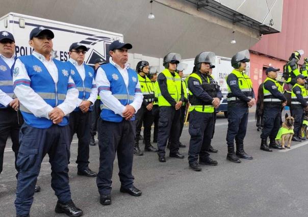 Despliegan operativo para el encuentro deportivo entre Toluca y Cruz Azul