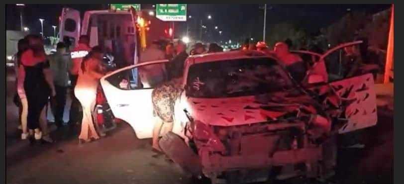 El accidente ocurrió por los efectos del alcohol. Foto de Facebook.