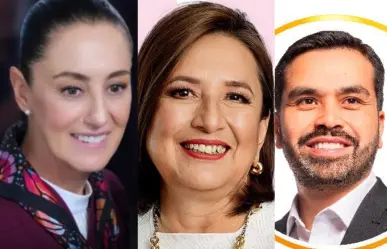 Claudia Sheinbaum, Xóchitl Gálvez y Jorge Máynez listos para debate 2024