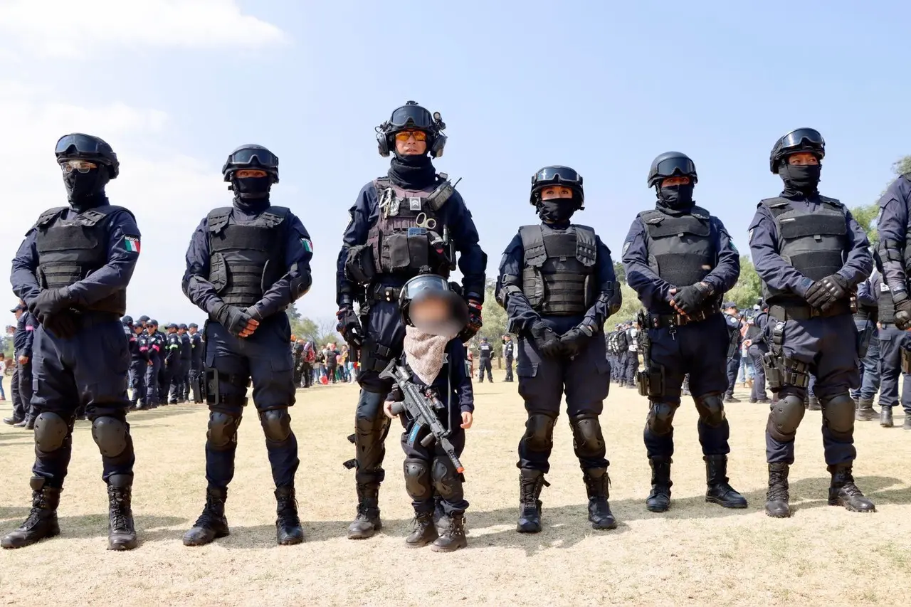 Día del Niño: Celebran a hijas e hijos de policías de Edomex