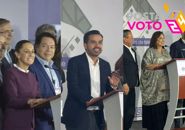 Así llegaron las y el candidato al Segundo Debate Presidencial de México