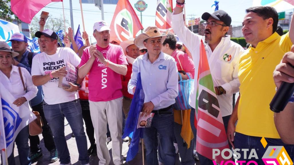 Alientan a Xóchitl Gálvez previo a debate en Irapuato