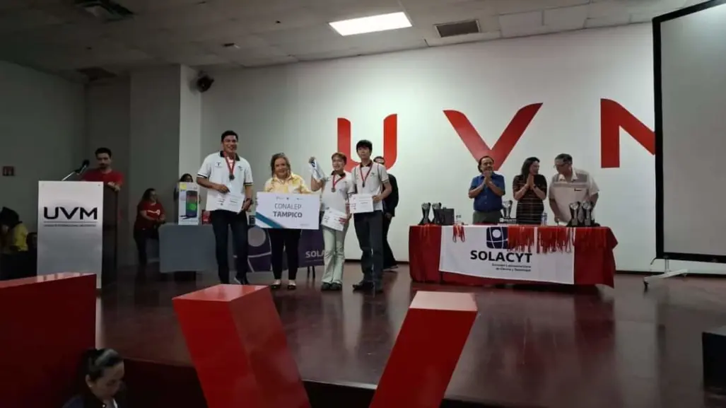 Estudiantes del Conalep Tamaulipas brillan en Infomatrix México 2024