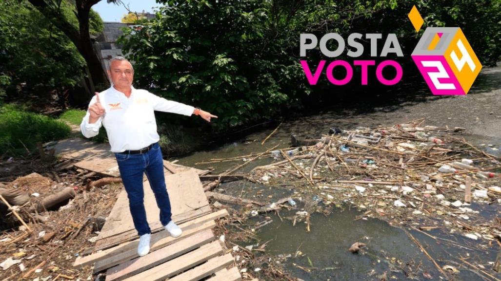 Héctor García se compromete a eliminar contaminación en Las Tortolitas