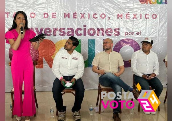 Llega Temistocles Villanueva a Neza con su Nación de Orgullo