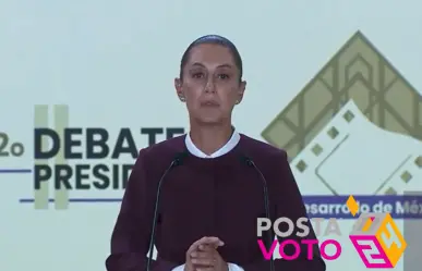 Propone Claudia Sheinbaum avances económicos en el debate presidencial