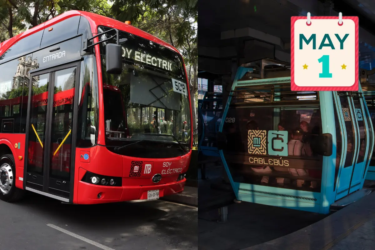 El transporte de la CDMX contará con un horario diferente por día festivo. Foto: @LaSEMOVI