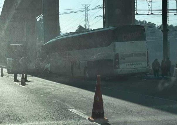 Trágico accidente de autobús en la México-Toluca