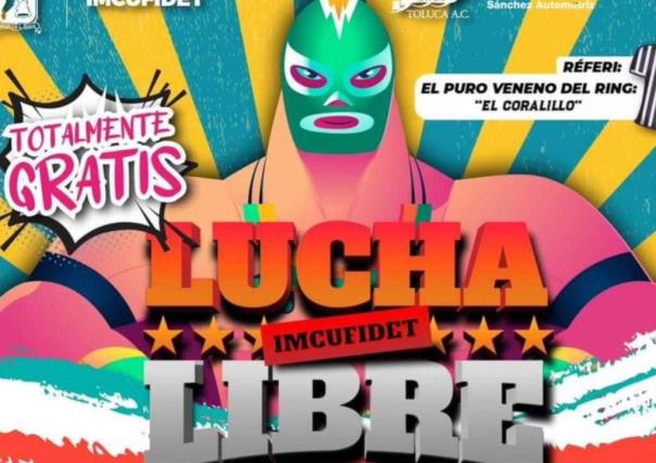 Función gratuita de lucha libre en Toluca