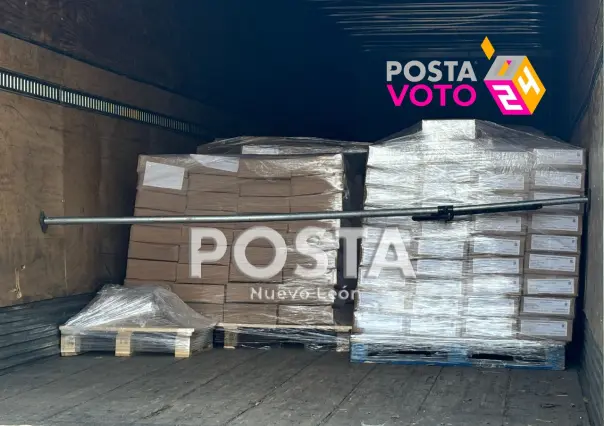 Llegan más de 1 millón de boletas electorales a Nuevo León