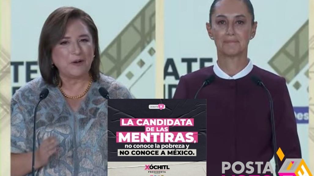 Xóchitl Gálvez vs la candidata de las mentiras ¡La panista se fue con todo!