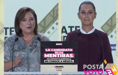 Xóchitl Gálvez vs la candidata de las mentiras ¡La panista se fue con todo!