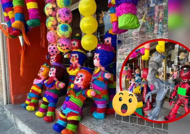 Piñatas en Saltillo se venden hasta en 3 mil pesos previo Día del Niño